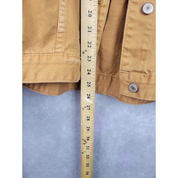 Free People We The Free Denim Trucker Jacket – M, Distressed - Picture 8 of 10